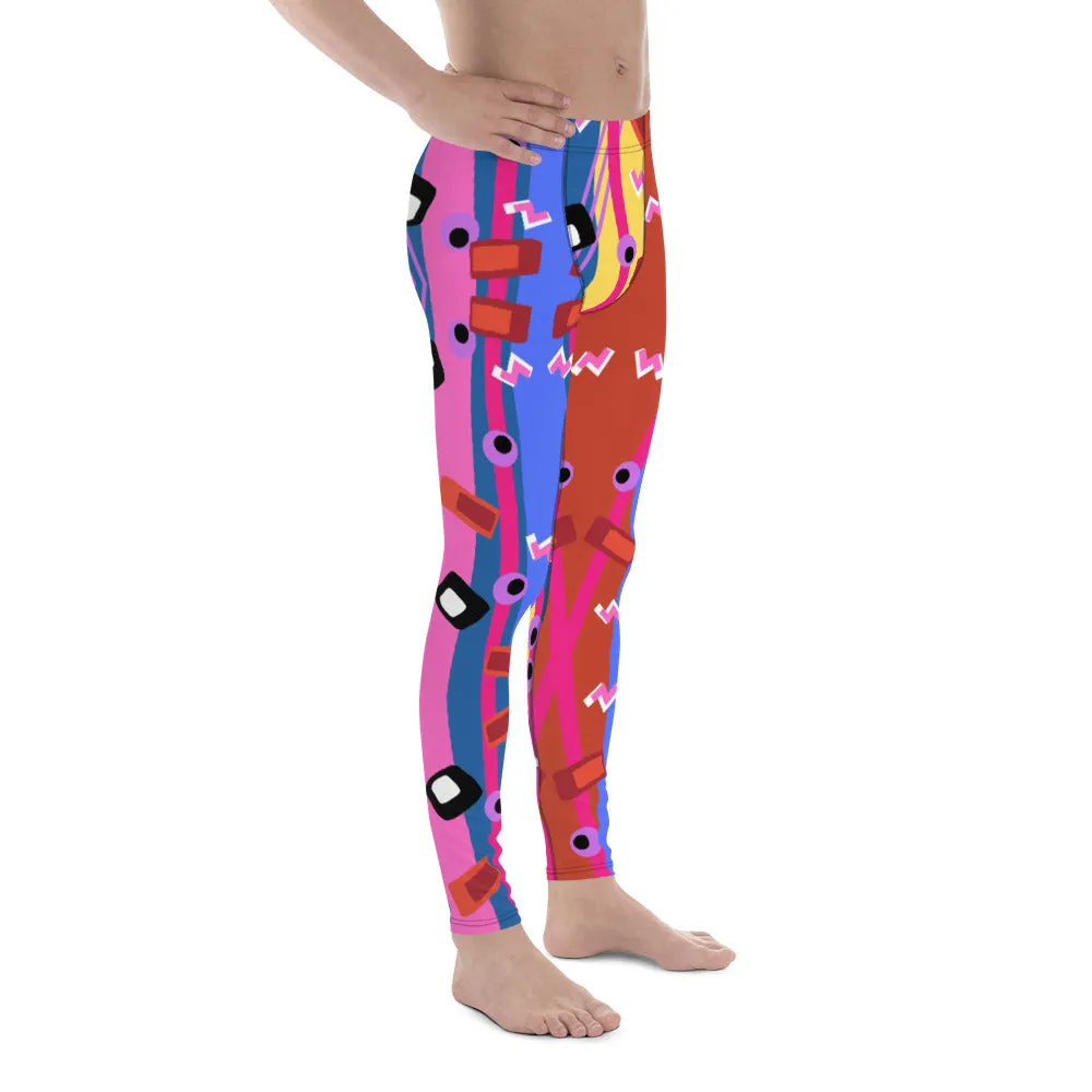Mens Leggings, Crazy Memphis