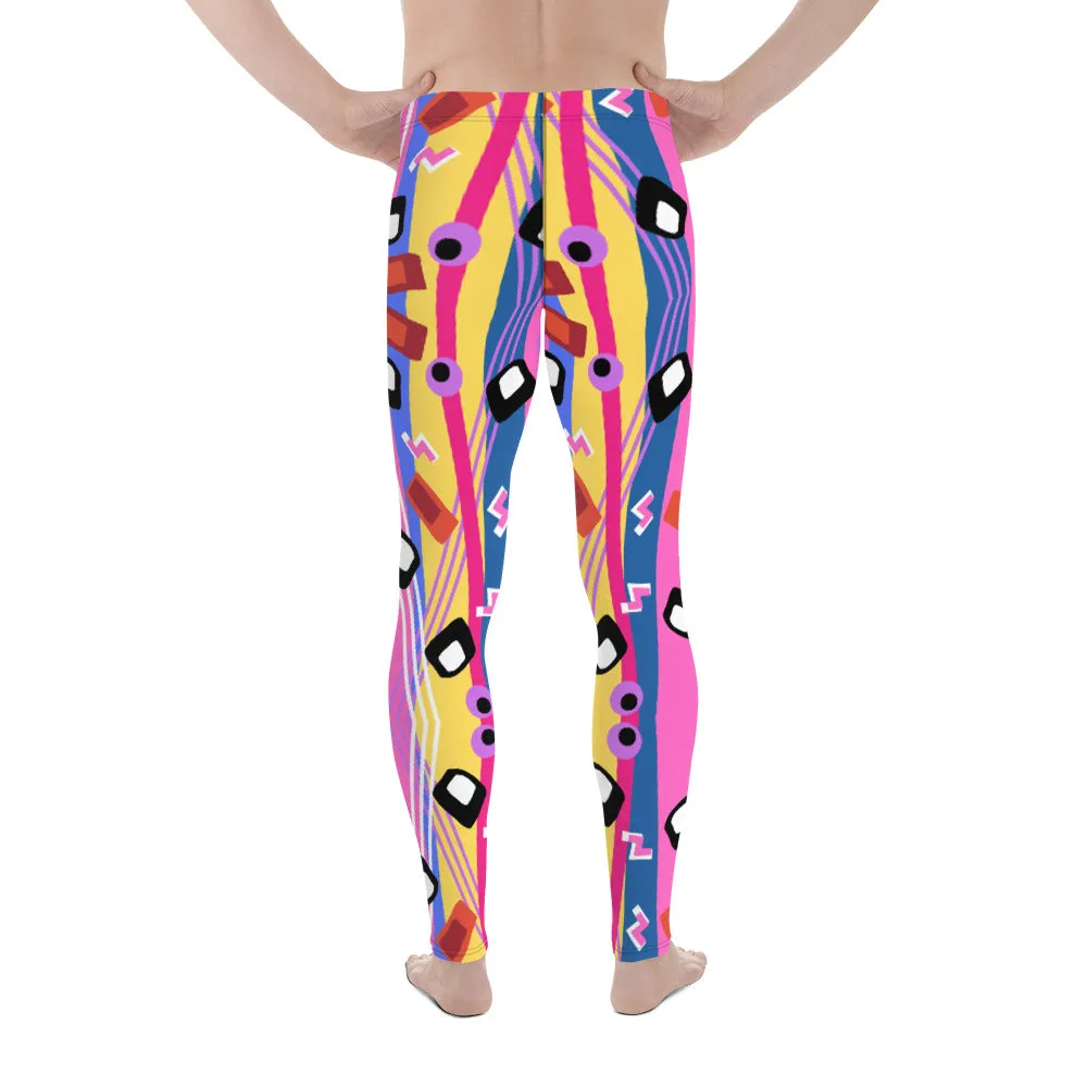 Mens Leggings, Crazy Memphis