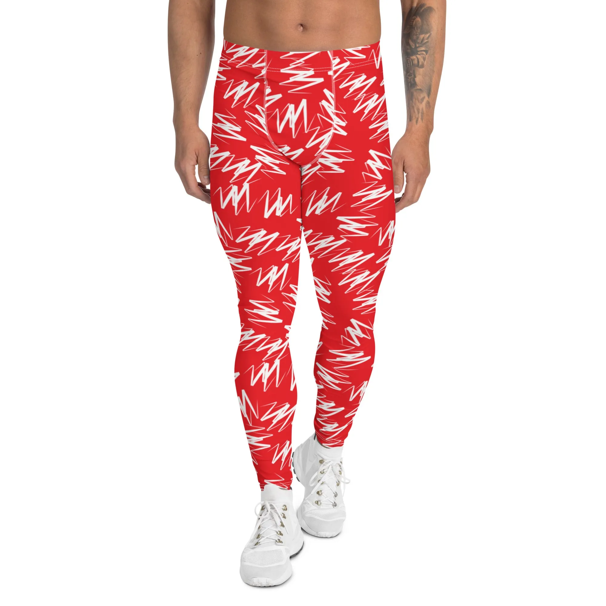 Mens Leggings, Zigzags