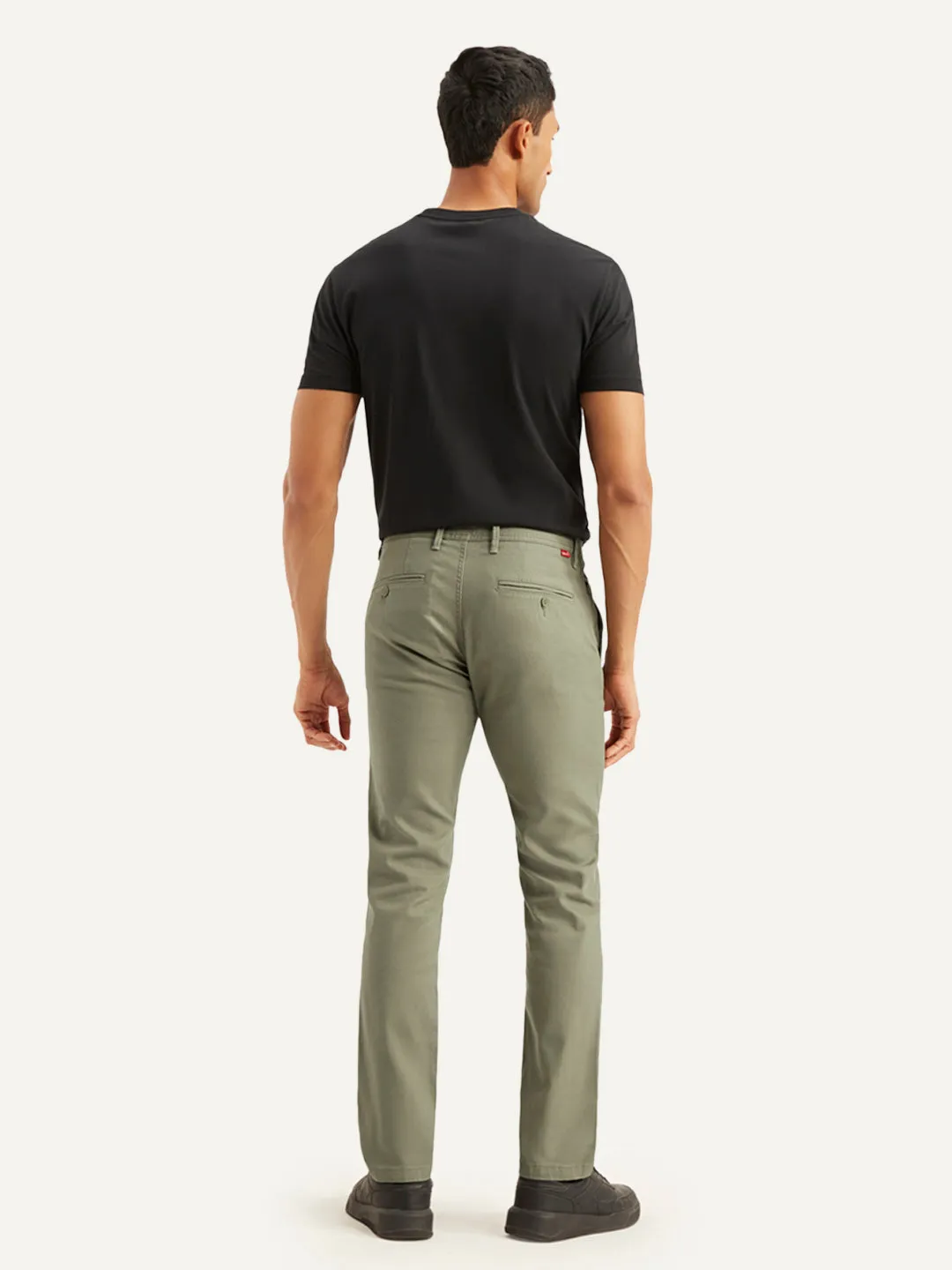 Men's Olive Slim Fit Chinos