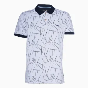 Men's Ridge Thunderbolt Jacquard Polo Shirt