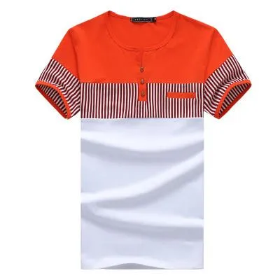 Men's Short Sleeve Plaid Button Up