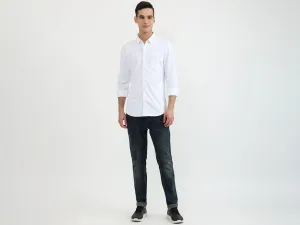 Mens Slim Fit Solid Shirt