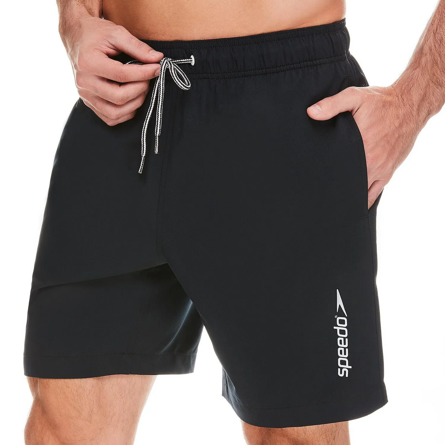 Men's Solid Volley 18" Swim Trunk