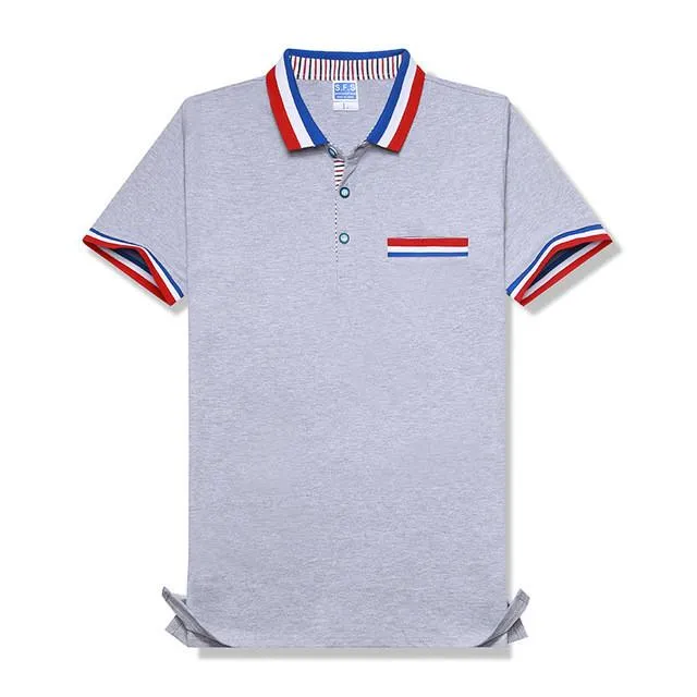 Men's Turn Down Collar Polo