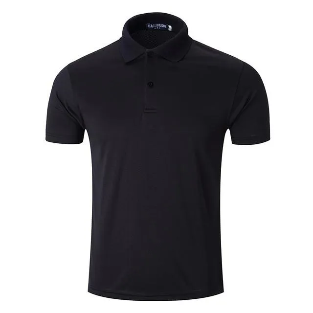 Men's Turn Down Collar Polo