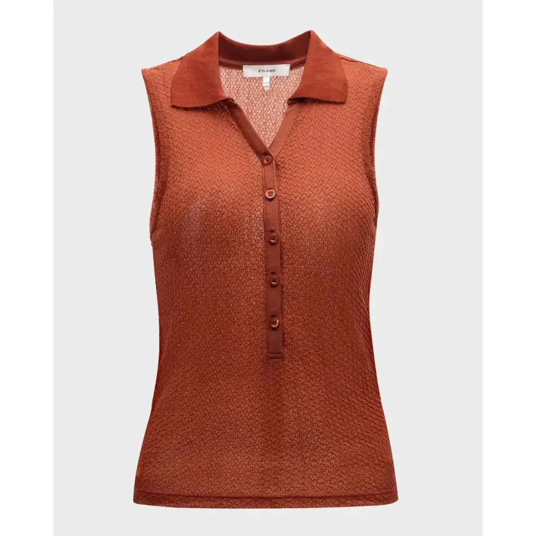 MESH LACE S/L POLO