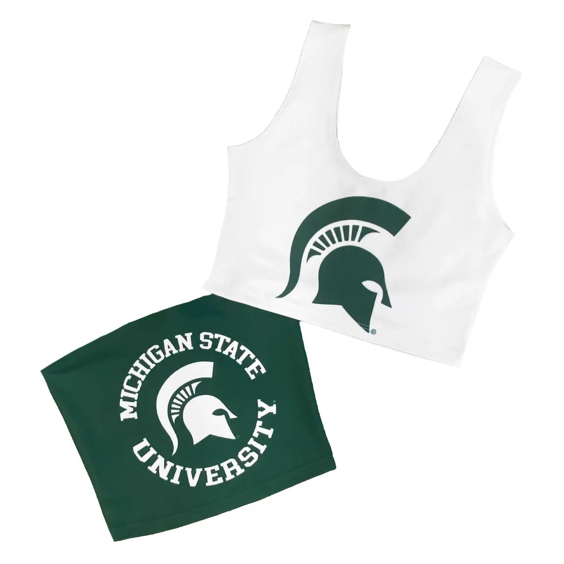Michigan State Crop Tank Top