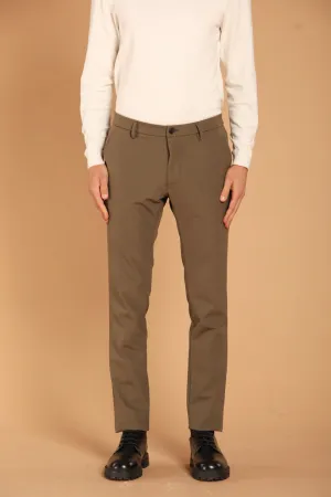 Milano Jog men's chino pants in jersey dynamic extra slim fit 