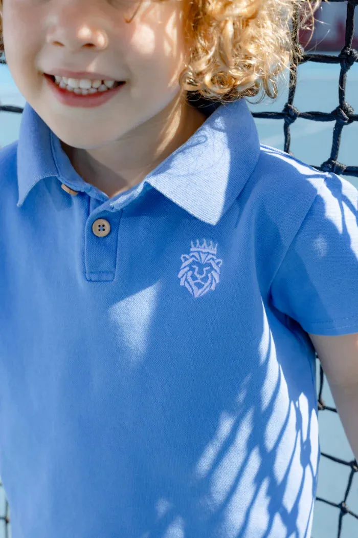 MILKY SKY BLUE POLO SHIRT