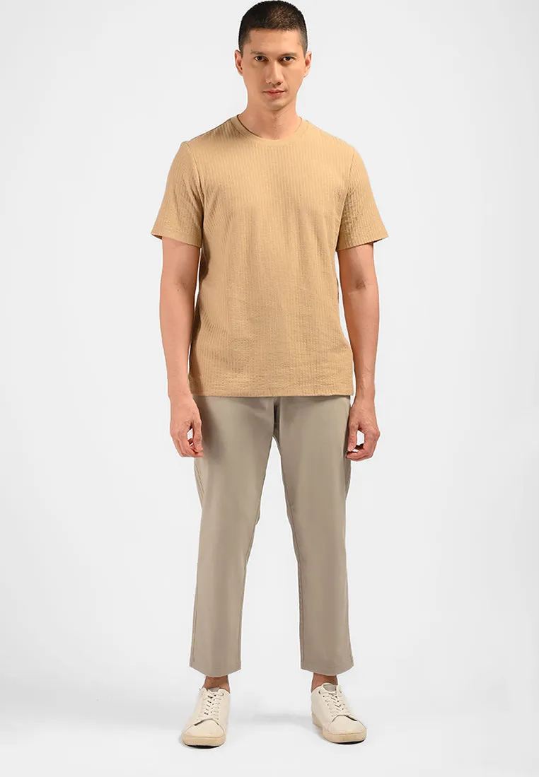 MOC Celana Panjang Ankle Pants Pria NEVILLE-KHAKI