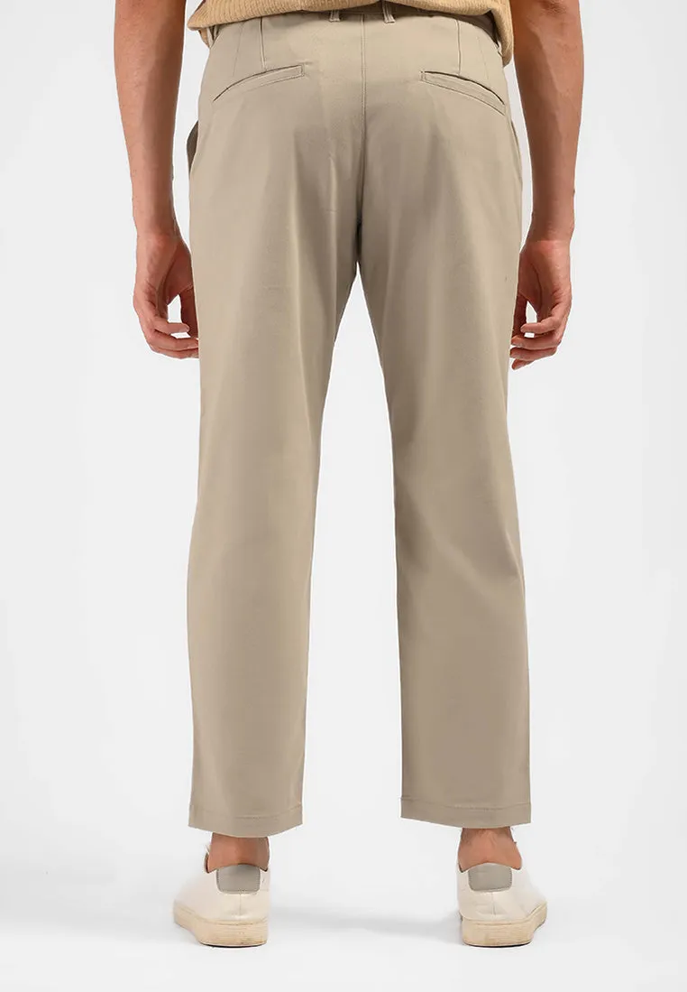 MOC Celana Panjang Ankle Pants Pria NEVILLE-KHAKI