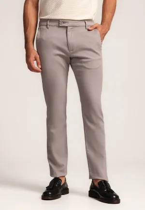 MOC - Celana Panjang Chinos Pria Joseph - Grey