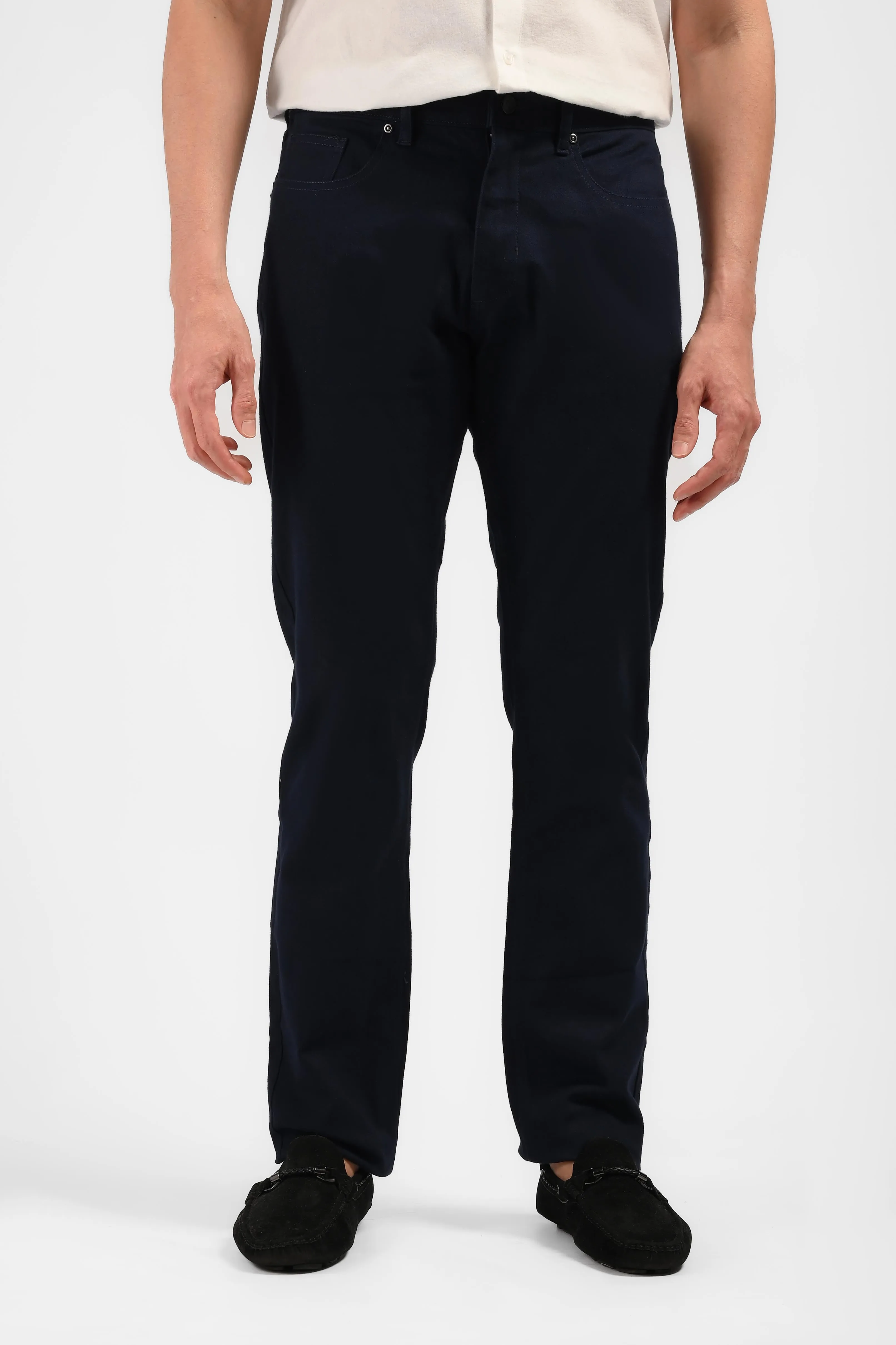 MOC Celana Panjang Chinos Pria Slim Fit VERBY-NAVY