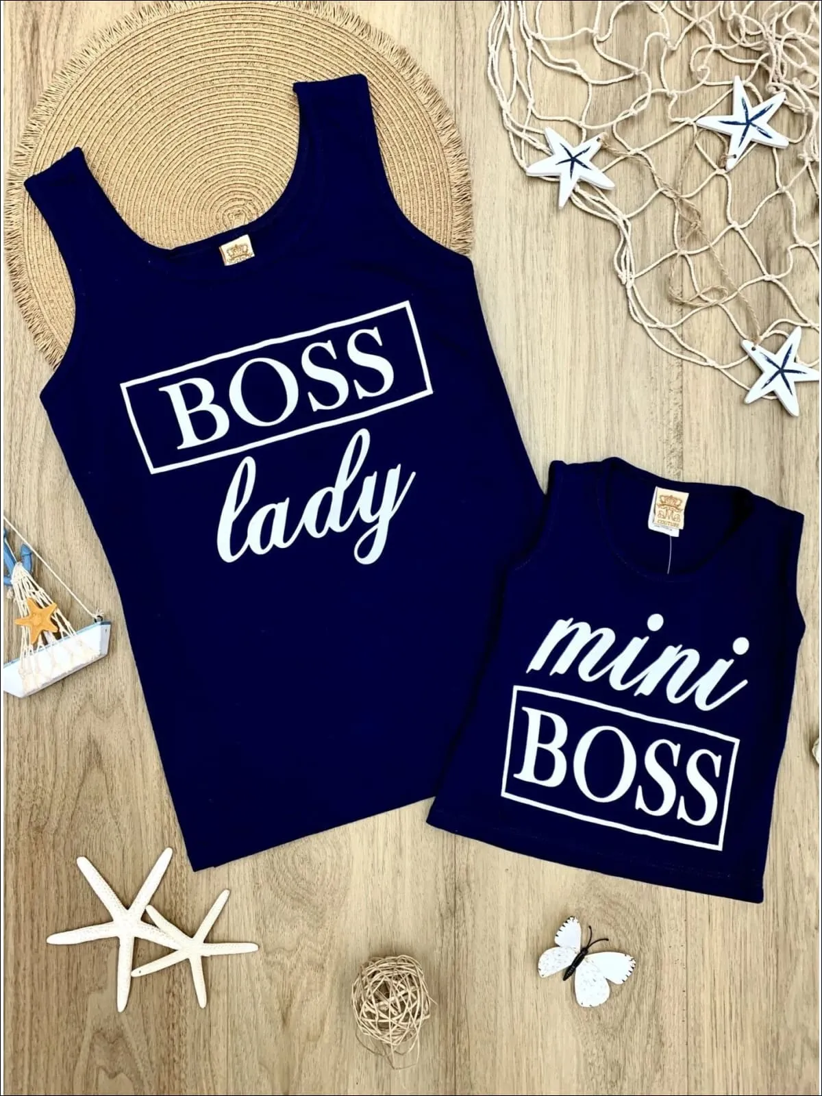 Mommy and Me Boss Besties Tank Top