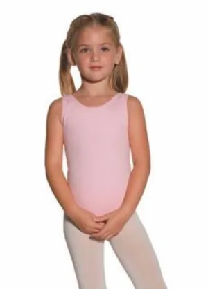 Mondor Pink Sleeveless Tank Leotard : Sizes 2/4 to Adult S