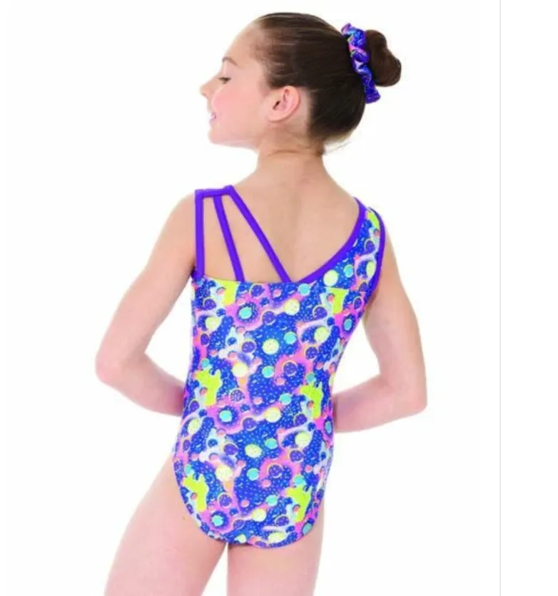 Mondor Sparkling Printed Tank Leotard