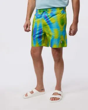 Montgomery All Over Print Swim Trunks Banana