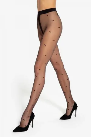 Moon Dot – Star-Inspired Polka Tights