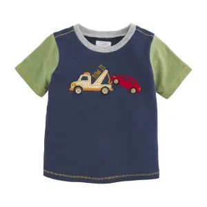 Mud Pie Tow Truck Transportation Tee