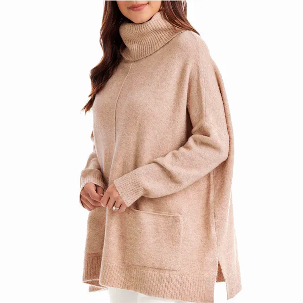 Mud Pie Webb Turtleneck Poncho