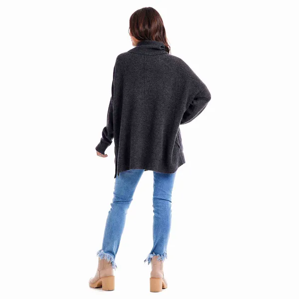 Mud Pie Webb Turtleneck Poncho