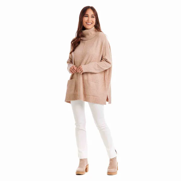 Mud Pie Webb Turtleneck Poncho