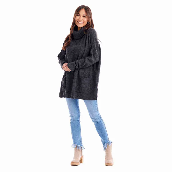 Mud Pie Webb Turtleneck Poncho