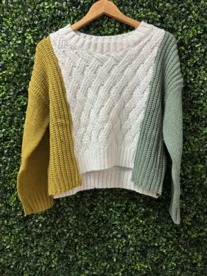 Multi-Color Knit Sweater