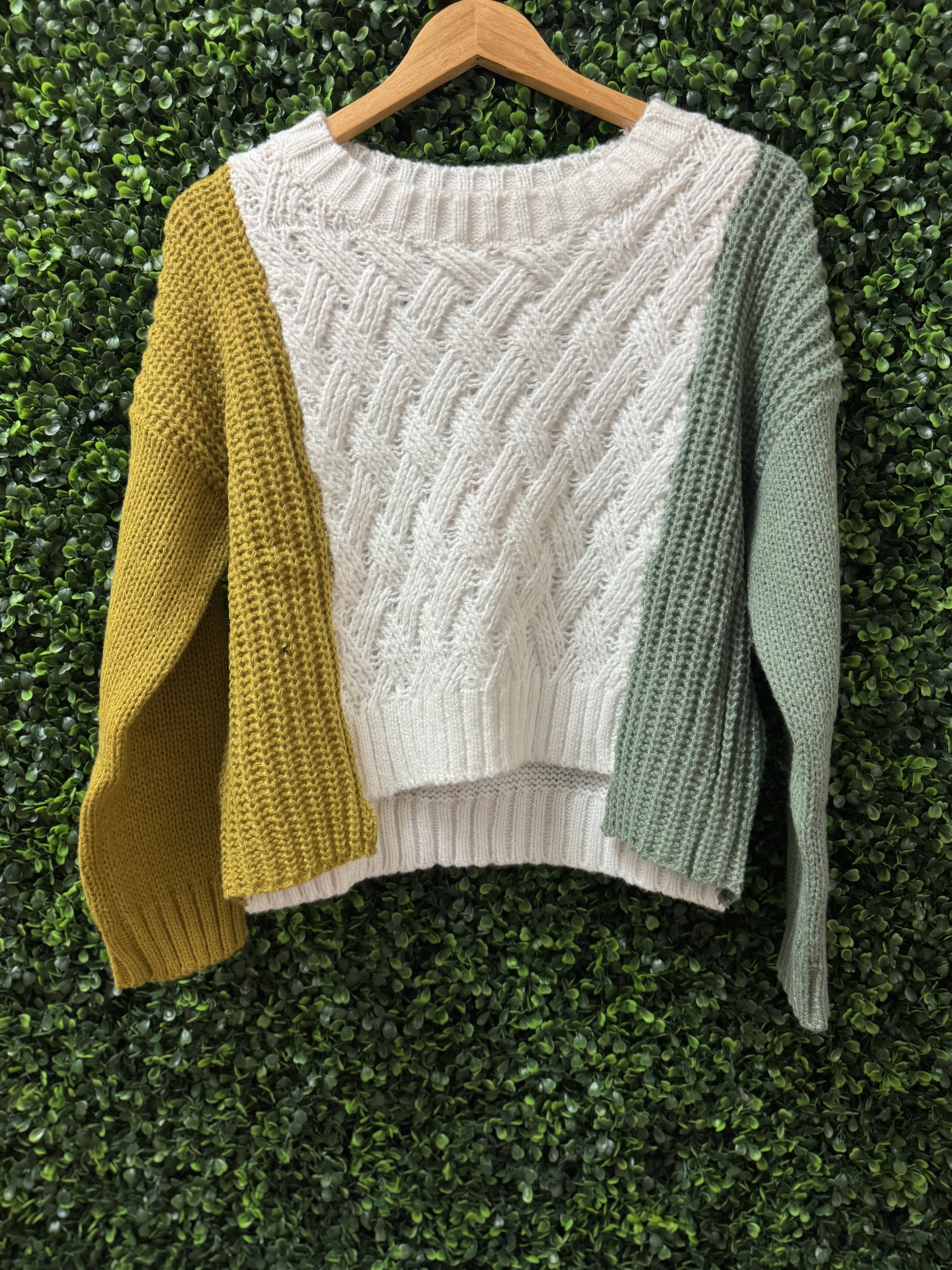 Multi-Color Knit Sweater