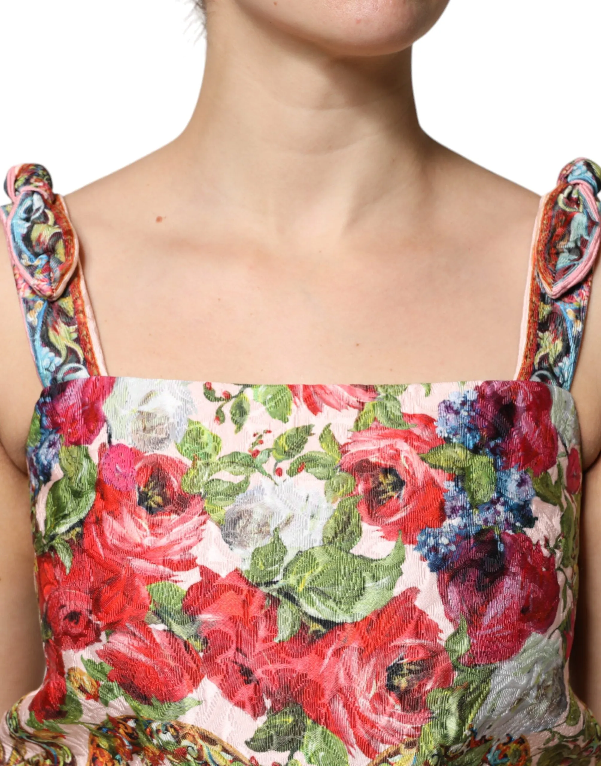 Multicolor Floral Print Sleeveless Tank Top
