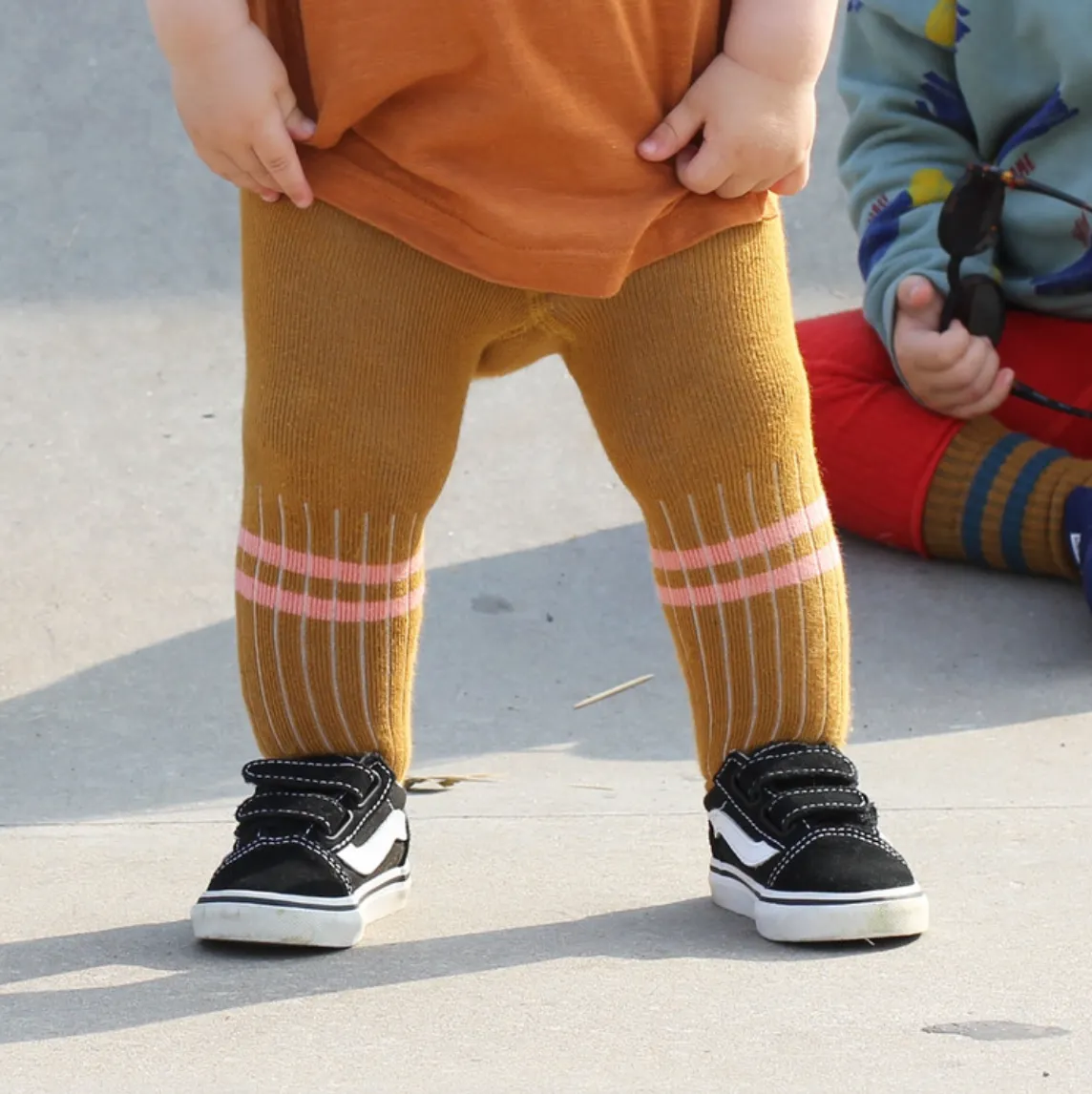 Mustard Pink Tights