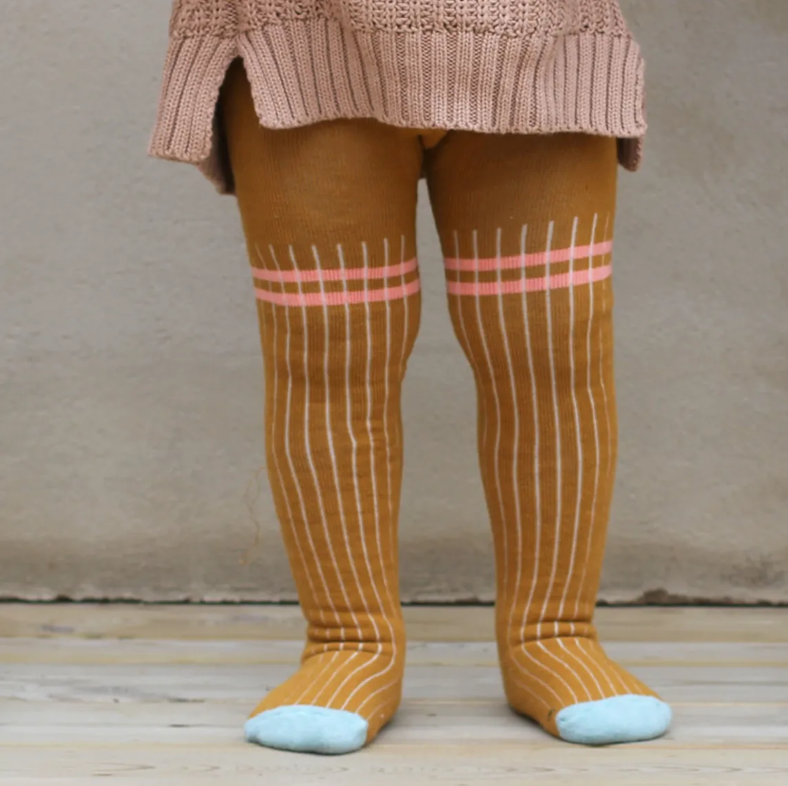 Mustard Pink Tights