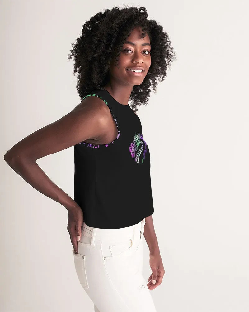 Neo Nights Women's Cropped Tank