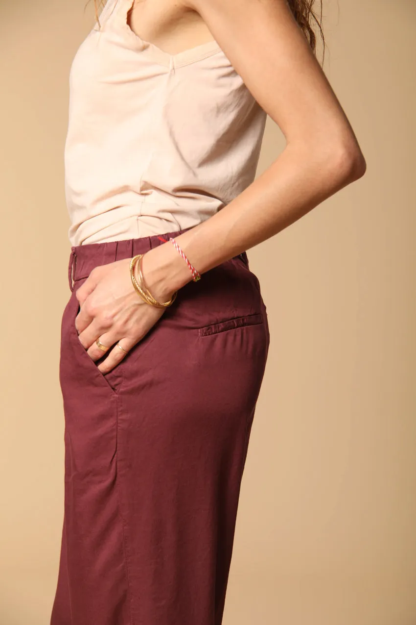 New York Cozy Straight women's chino jogger pants in modal straight fit