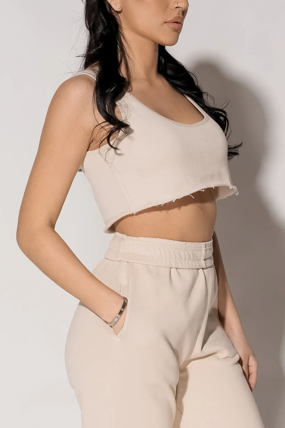 Newport Crop Tank - Dew