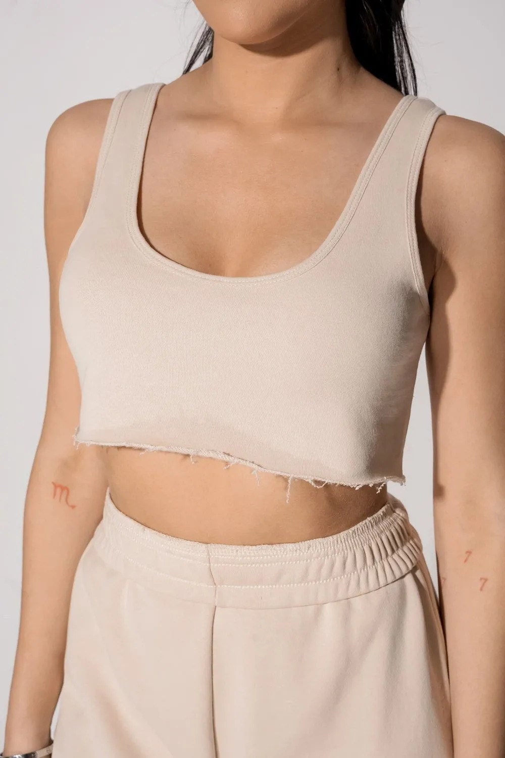 Newport Crop Tank - Dew