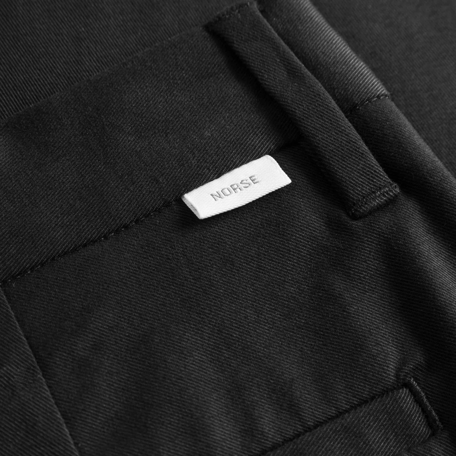 Norse Projects Standard Chino Black