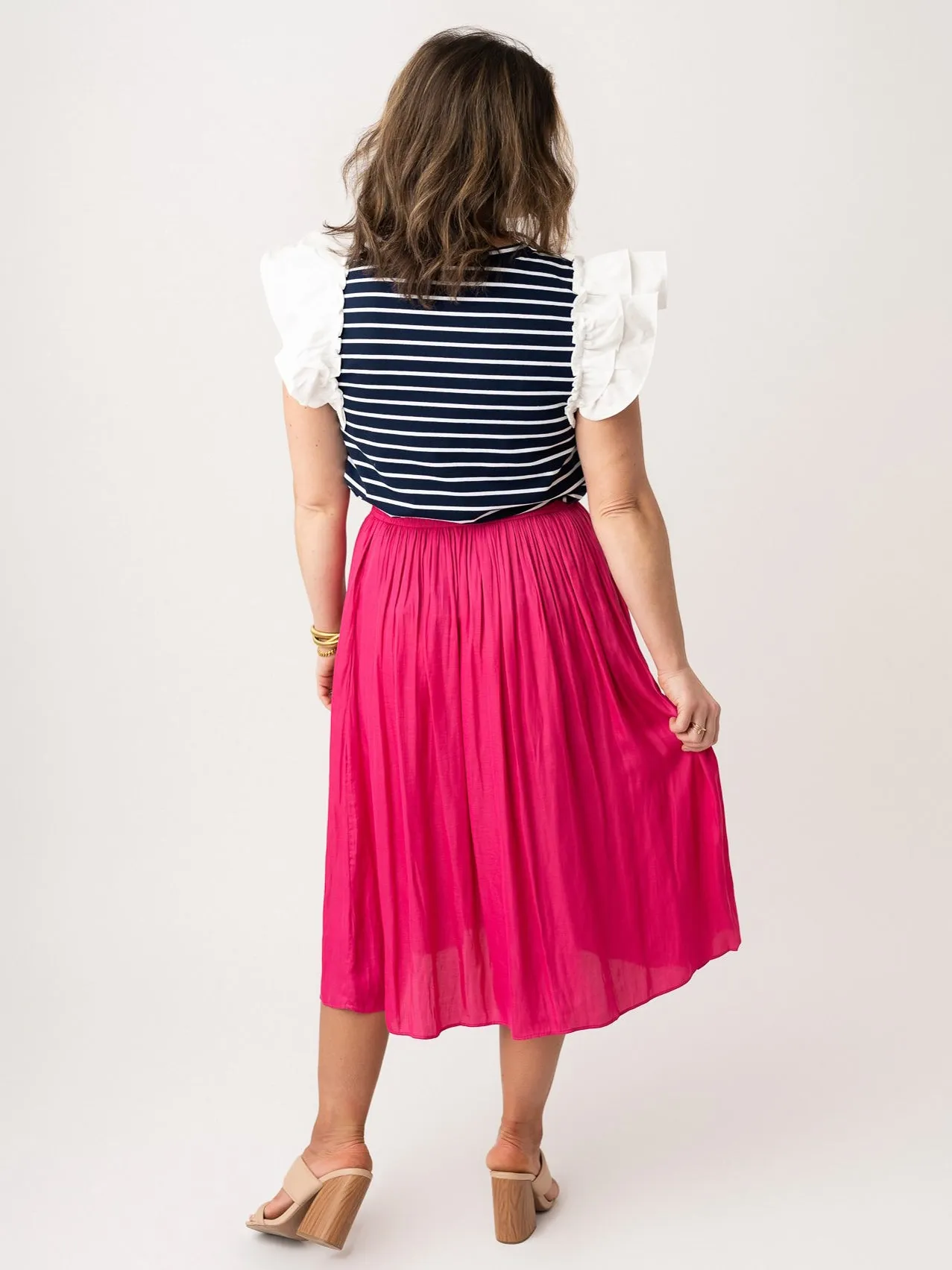 Off to Sail with Ruffles Shirt