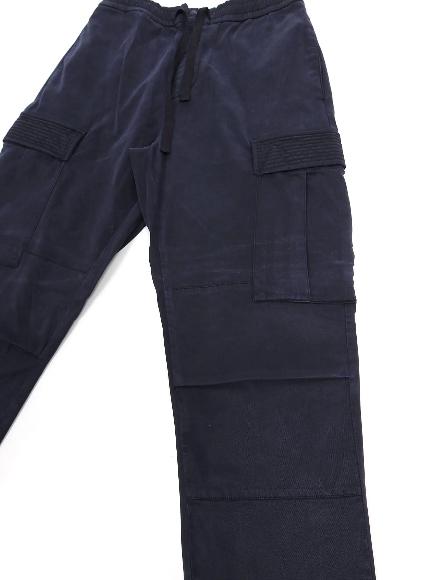 Officine Generale Navy Jay Cargo Trousers Size 30