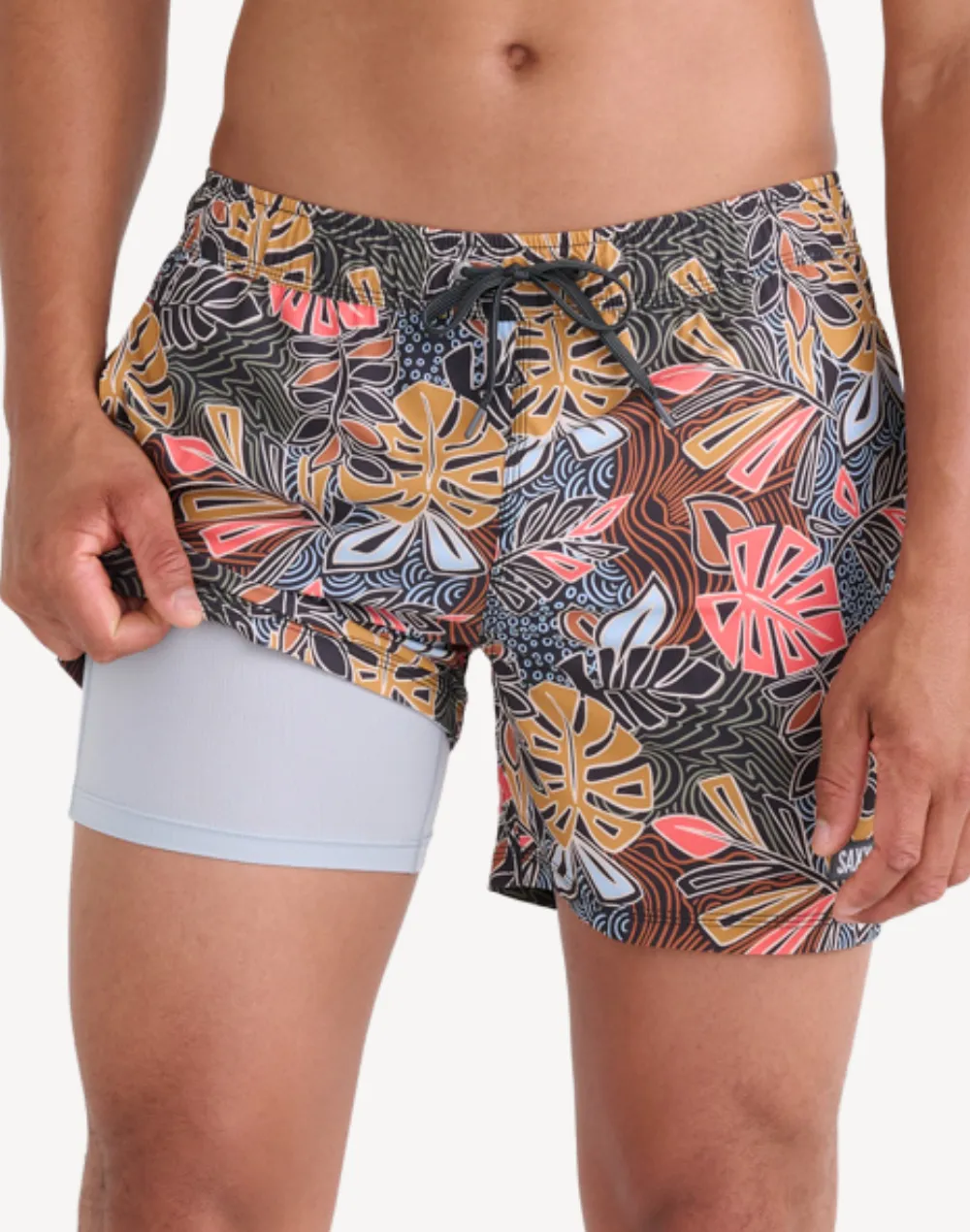 Oh Buoy 2N1 5" Swim Trunk