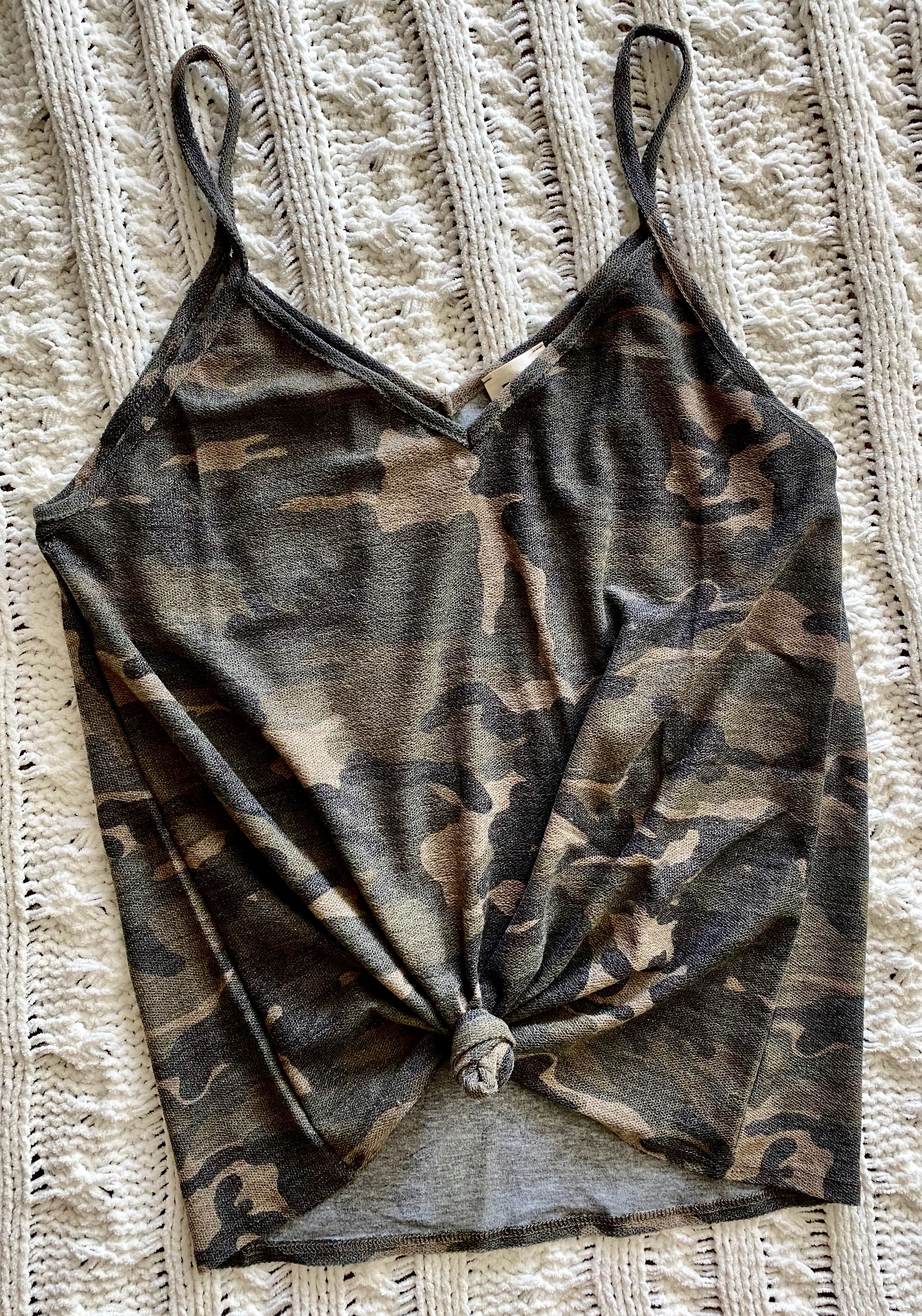 On The Hunt Tank - Camo