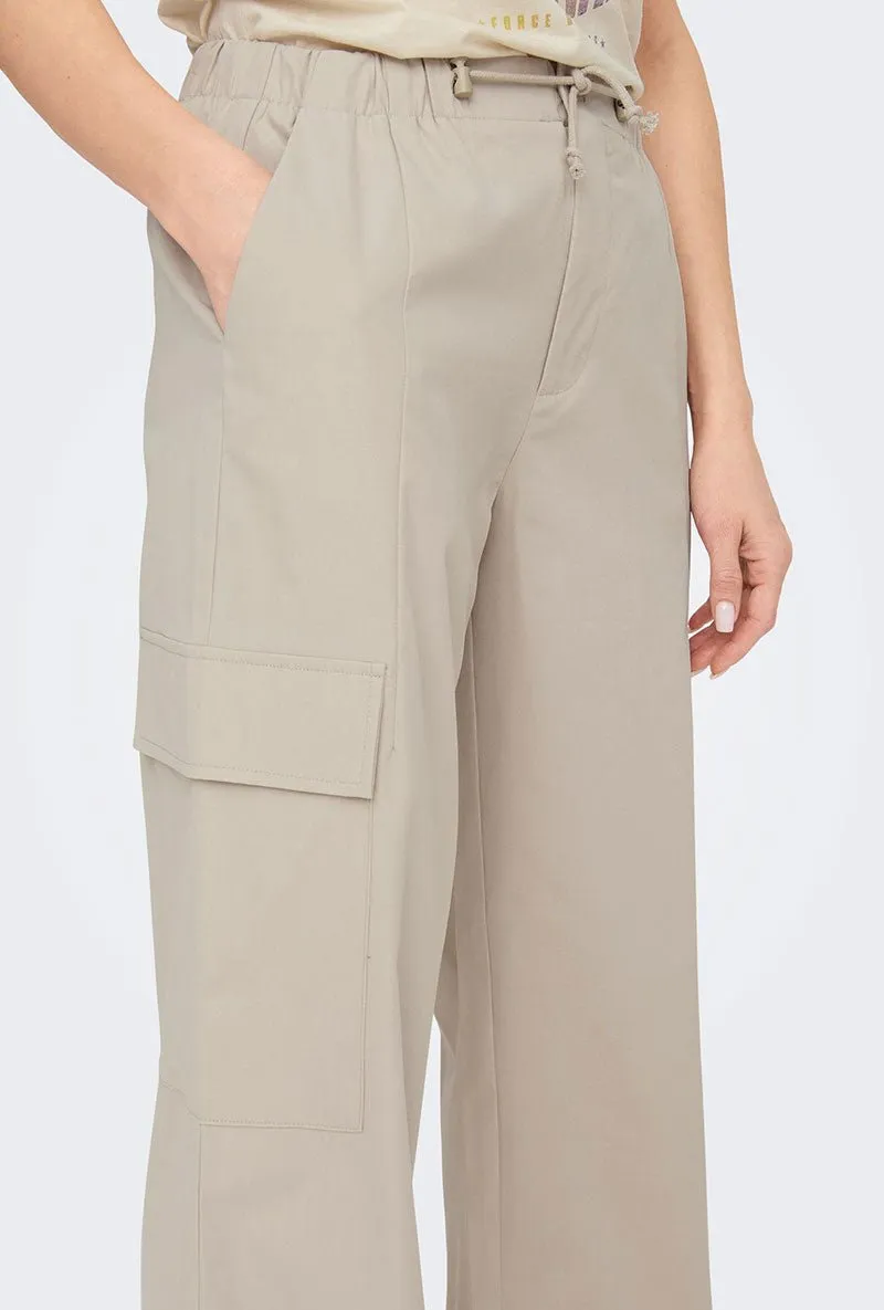 ONLY CELIA MW WIDE CARGO PANT