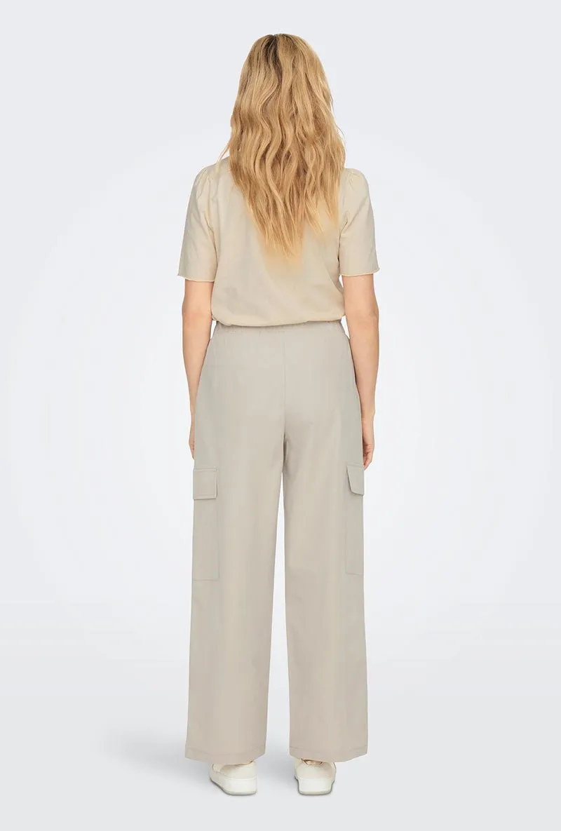 ONLY CELIA MW WIDE CARGO PANT