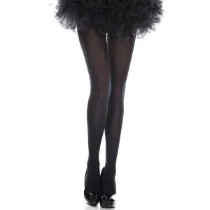 Opaque Pantyhose, Black
