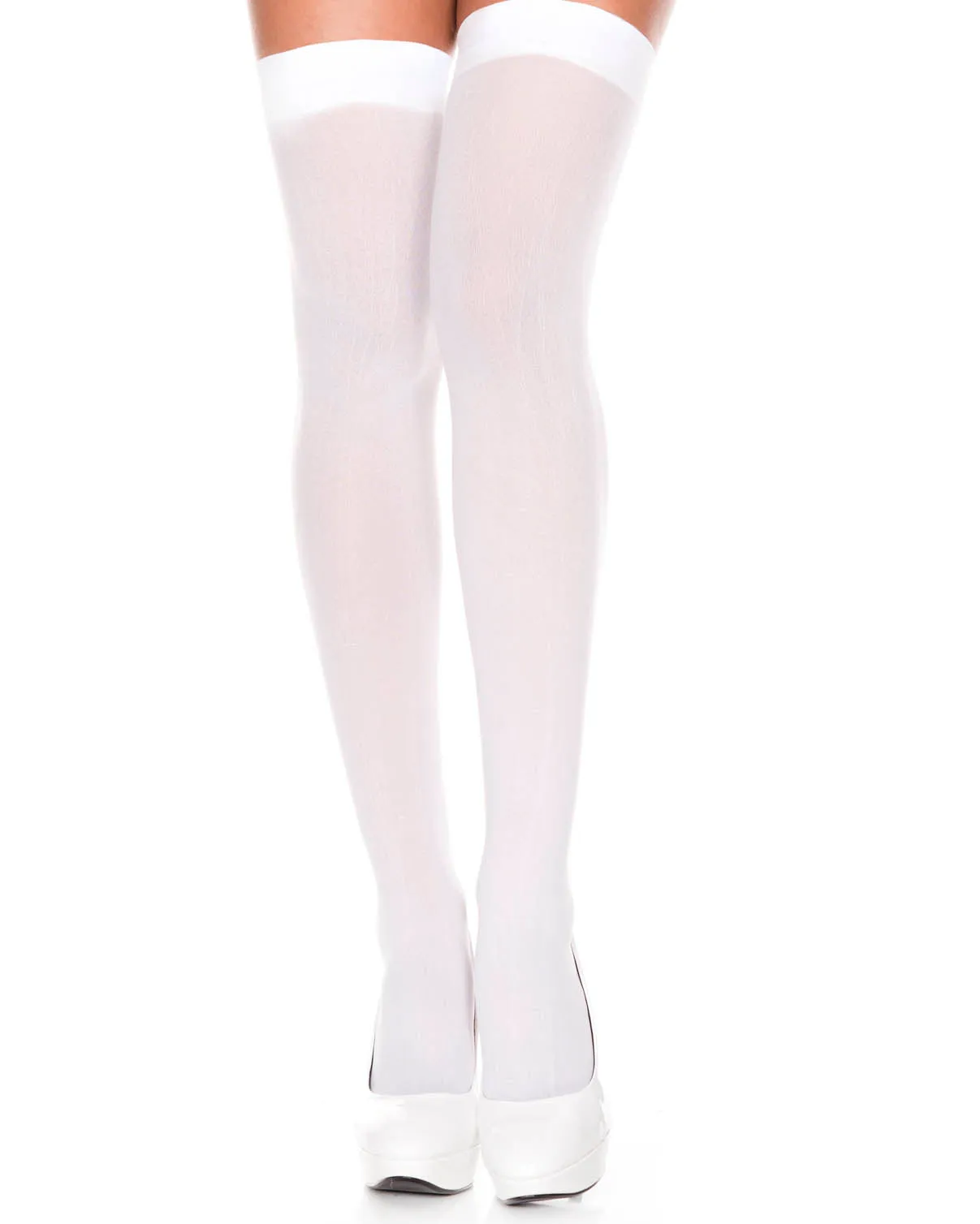 Opaque Thigh Highs