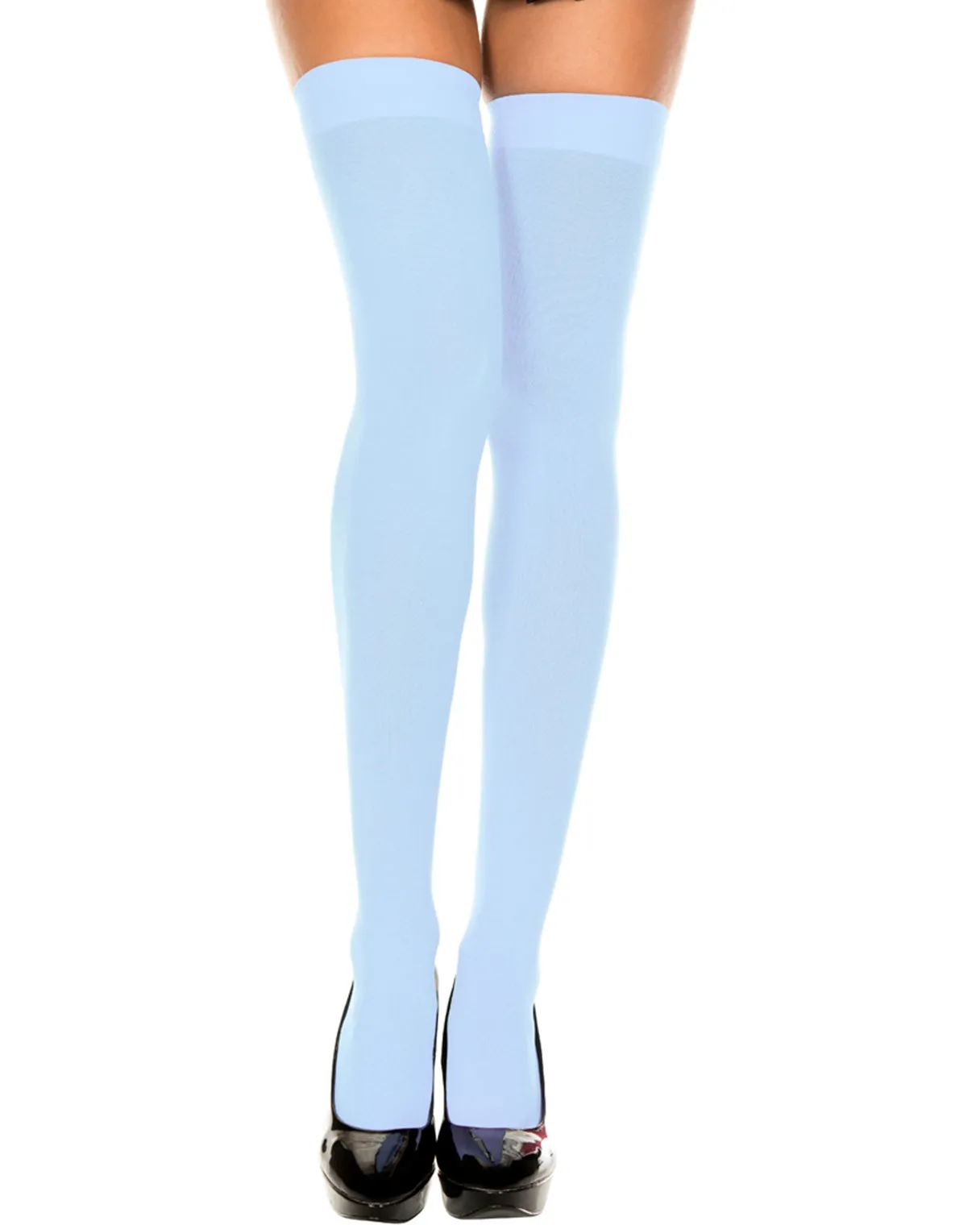 Opaque Thigh Highs