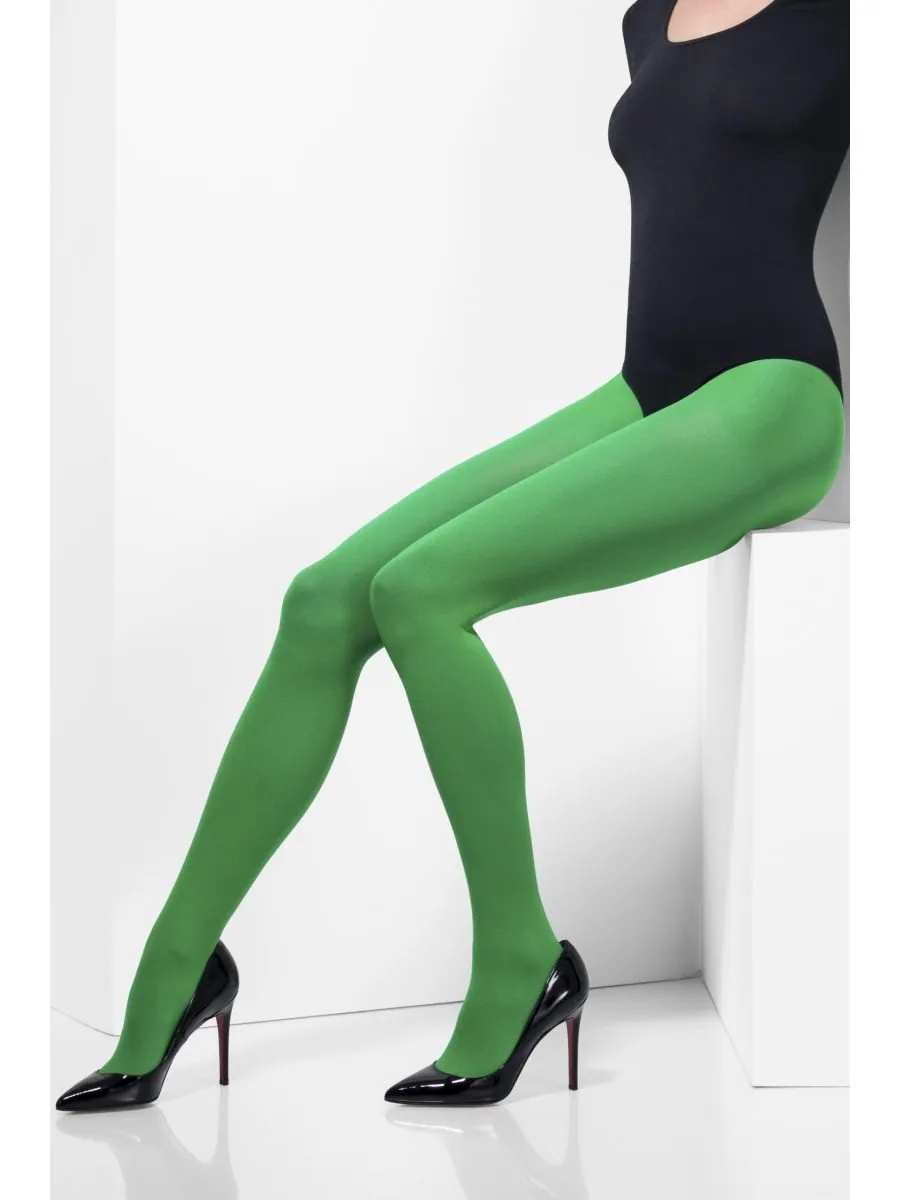 Opaque Tights Green