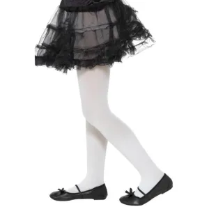 Opaque Tights, White Child