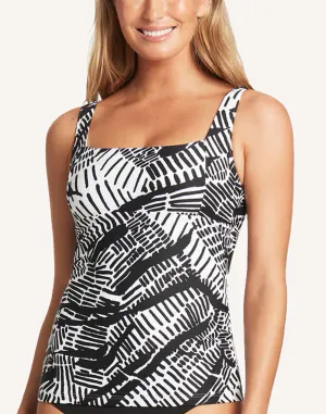 Pampas Square Neck Tankini Top